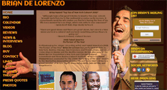 Desktop Screenshot of briandelorenzo.com